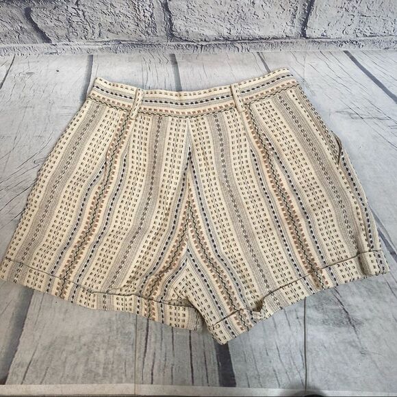 Amour Vert Whitney Basket Stripe Shorts - Picture 3 of 5